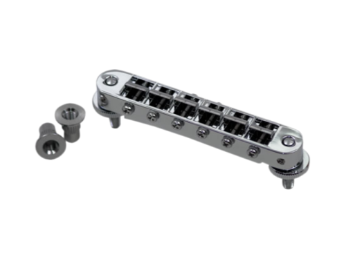 TonePros T3BP Standard Nashville Tunematic Bridge, Small Posts, Notched Saddles
