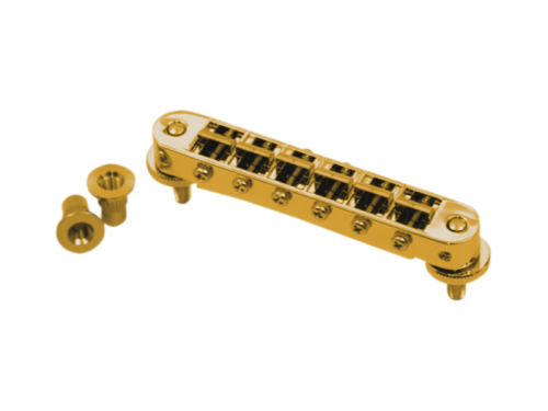 TonePros T3BP Standard Nashville Tunematic Bridge, Small Posts, Notched Saddles