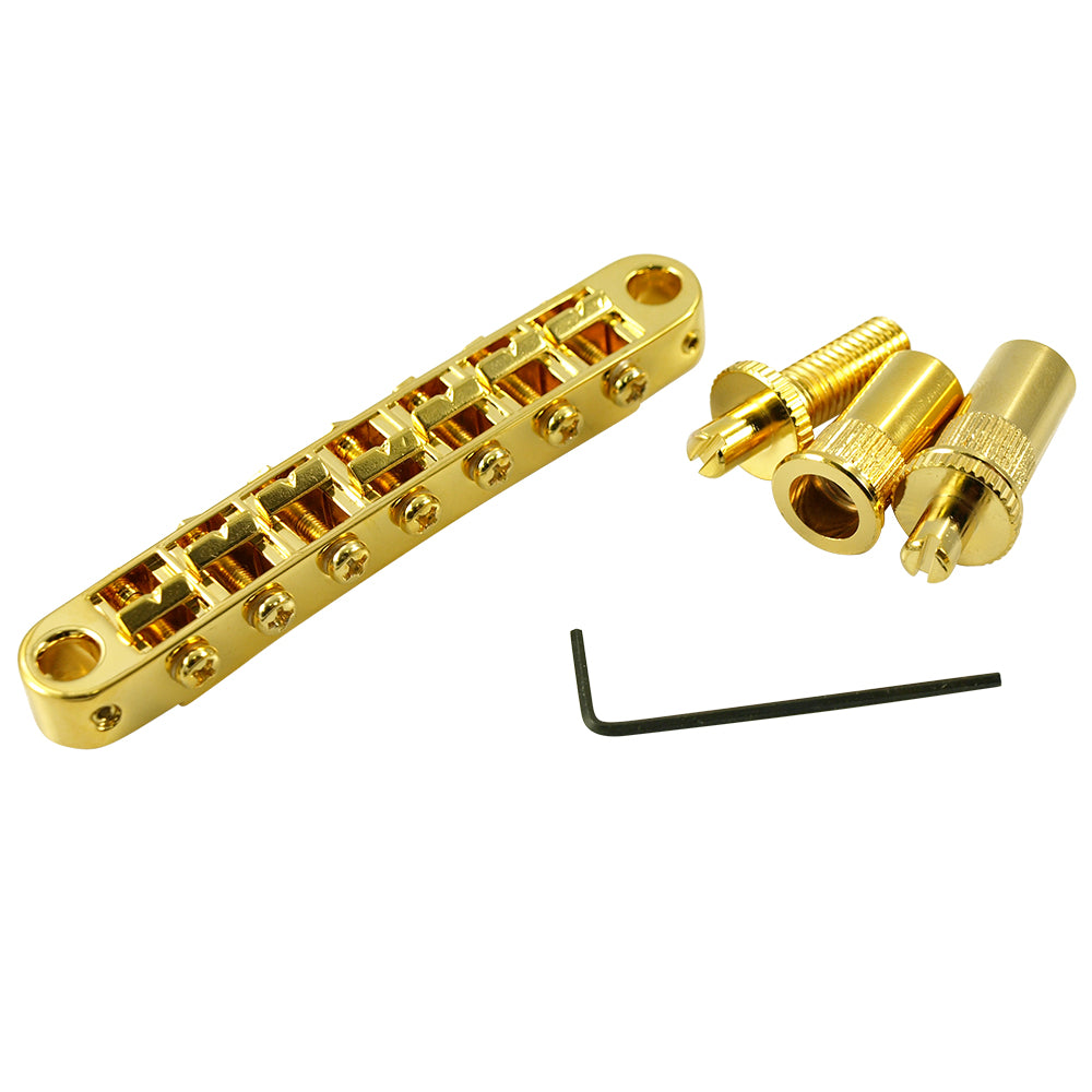 Tonepros TP7 7-String Metric Tunematic Bridge, Large Posts