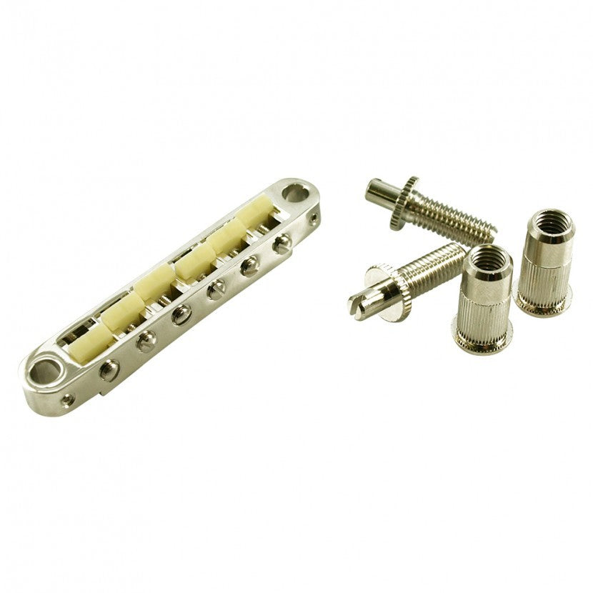 TonePros TPFG Metric Tunematic Bridge W/ Large Posts & G Formula Saddles