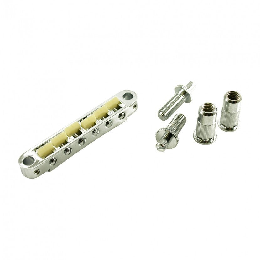 TonePros TPFG Metric Tunematic Bridge W/ Large Posts & G Formula Saddles