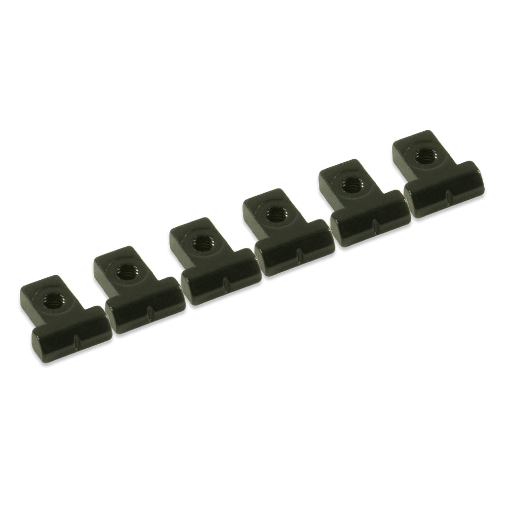 TonePros Replacement Saddle Kit for TPC W/ Wire Retainer Clips, Zinc