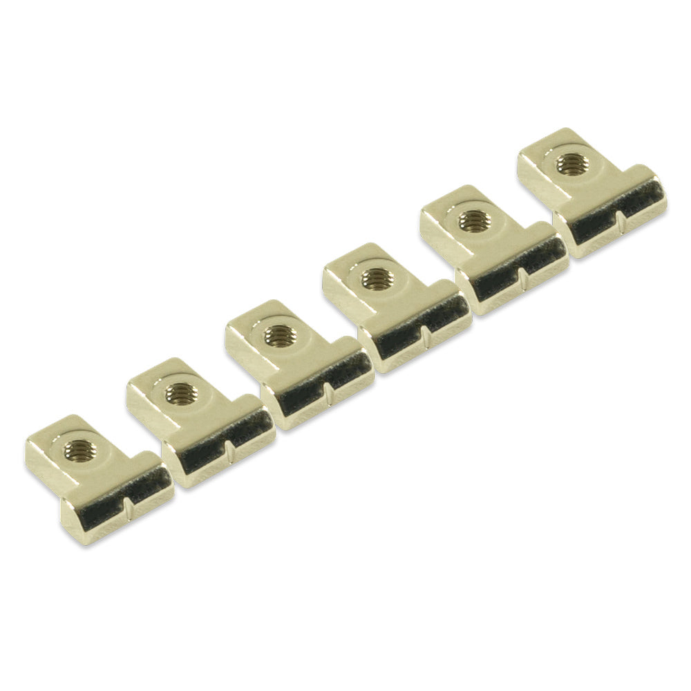 TonePros Replacement Saddle Kit for TPC W/ Wire Retainer Clips, Zinc