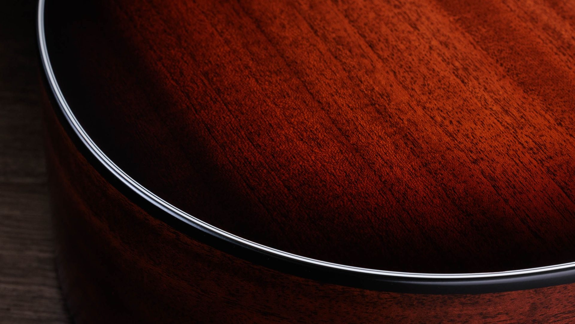 Taylor 324ce Grand Auditorium Acoustic/Electric Guitar, Shaded Edge Burst