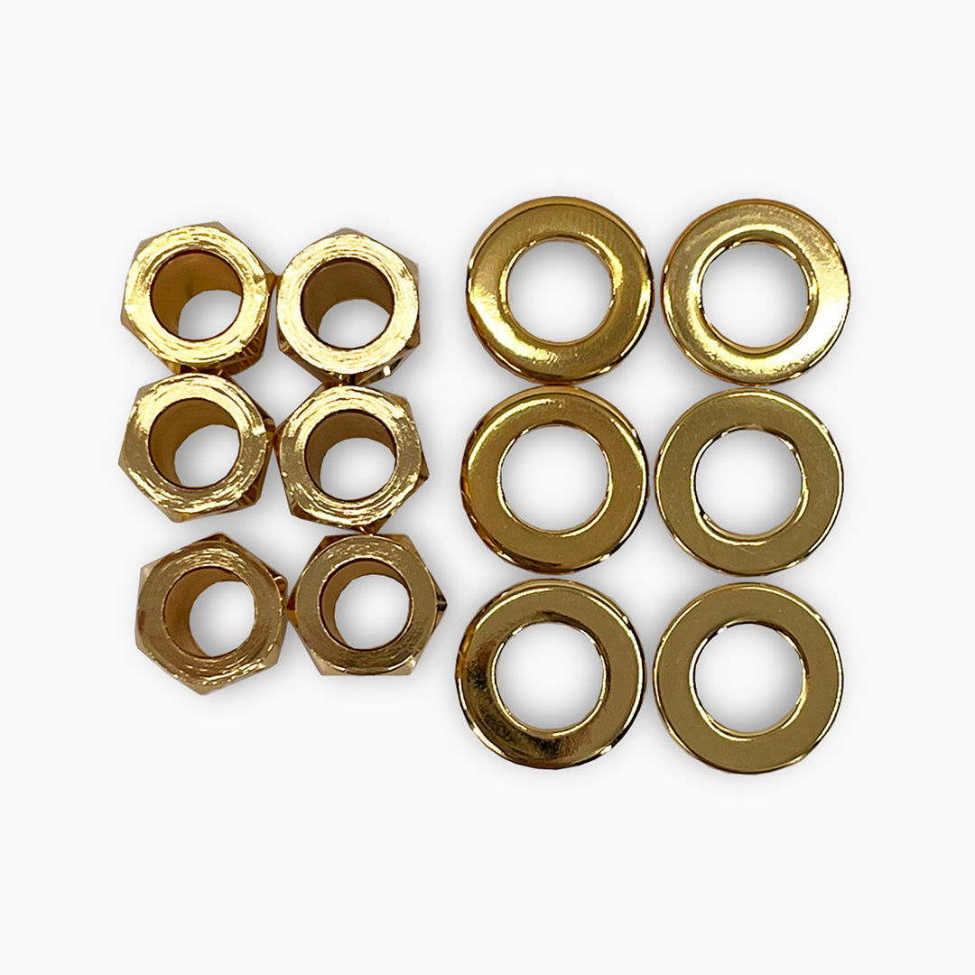 Top Lock 6-In-Line Mid-Sized Locking Tuning Keys, Single Pin