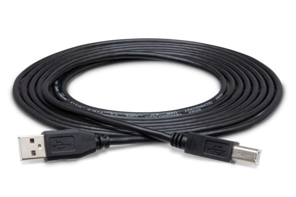Hosa USB 5' Cable, Type-A to Type-B