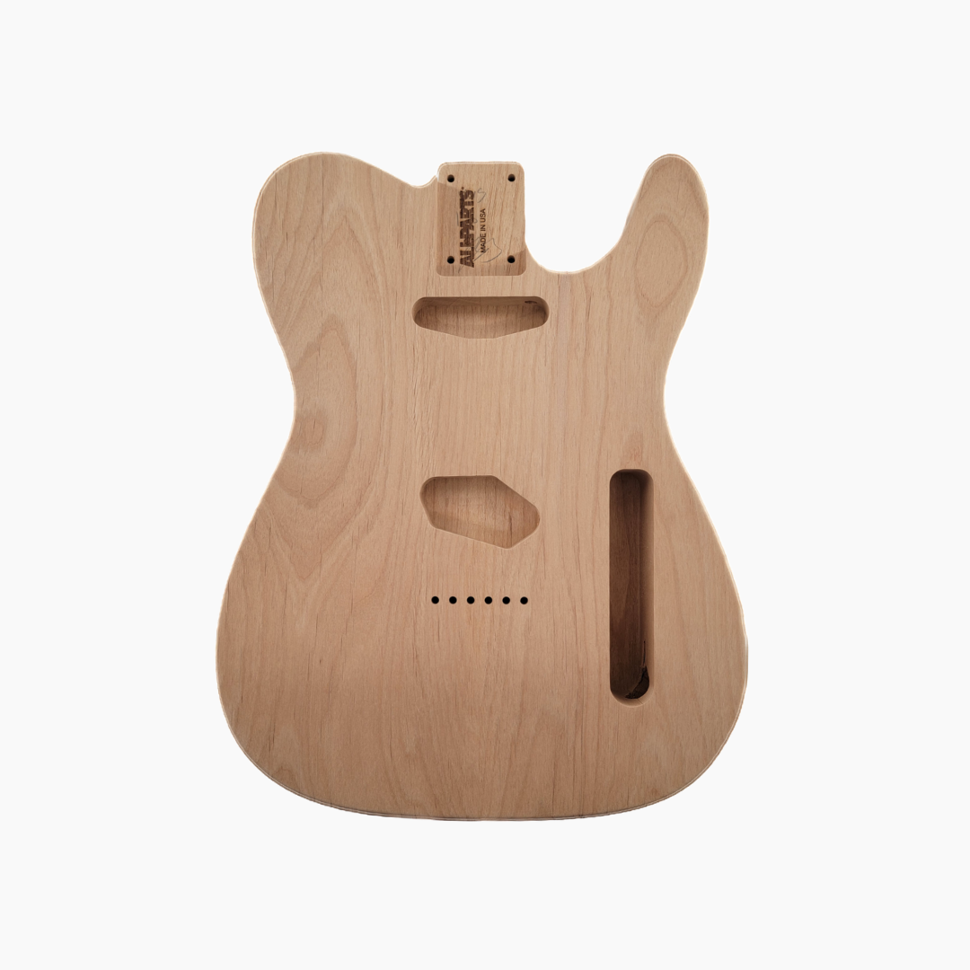 Tele Body, 2-Piece Alder, Unfinished