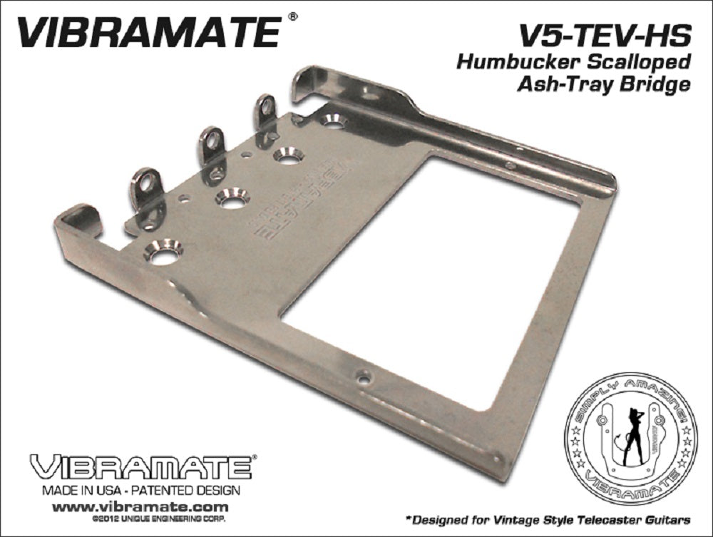 Vibramate Stage II Bridge for Humbucker Tele Models