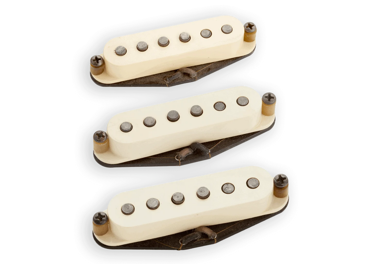Seymour Duncan Antiquity Texas Hot Single Coil Pickup Set, Aged