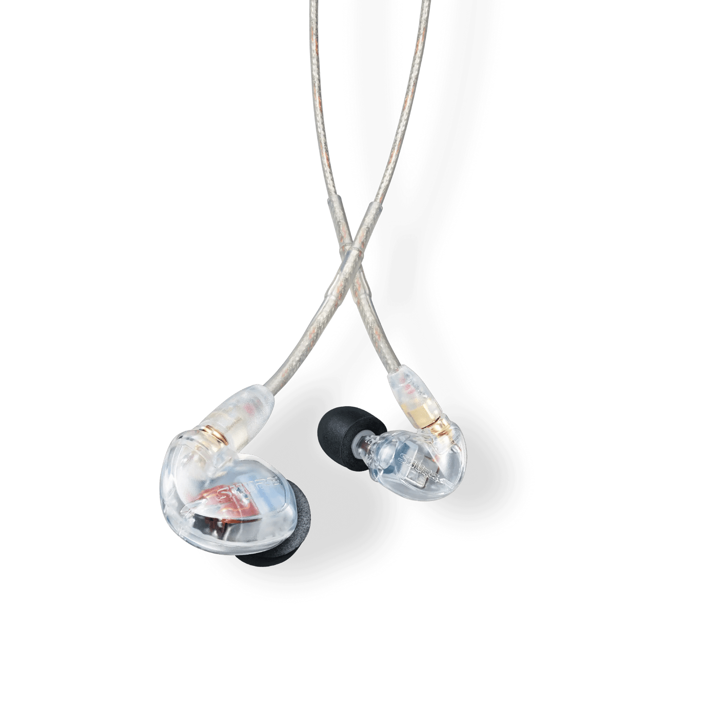 Shure SE425 Sound Isolating Dual Driver Earphones - Clear