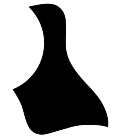 Taylor Academy 10 Pickguard, Black
