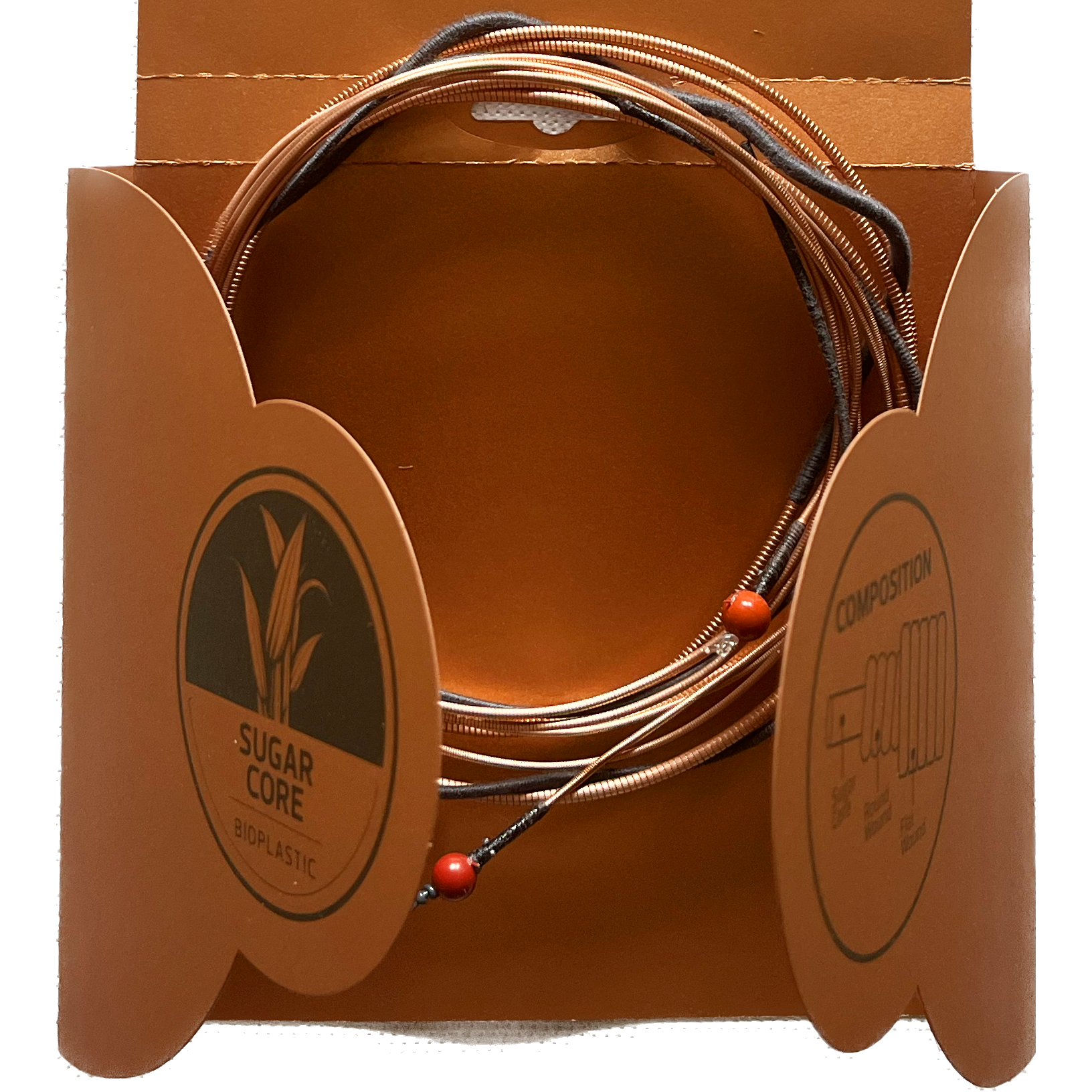 Aquila AQ-FS-4 Flat Spiral 4-String U-Bass String Set