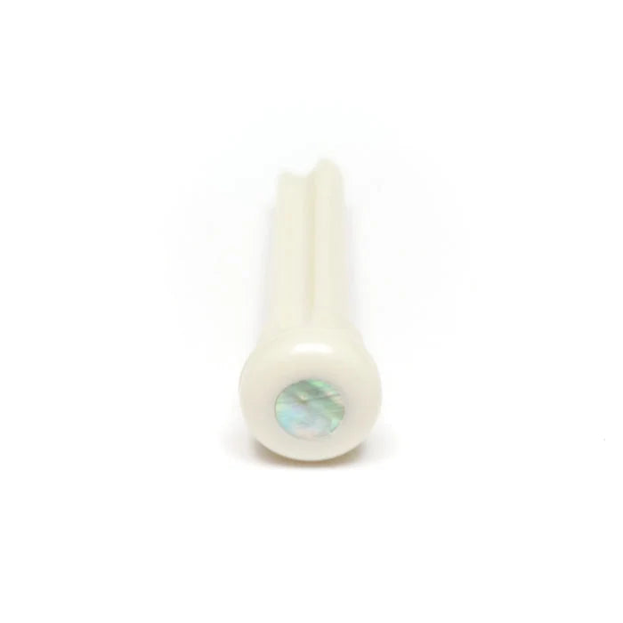 Graph Tech TUSQ Presentation Bridge Pins 4mm White / Paua Dot (6 Pcs)
