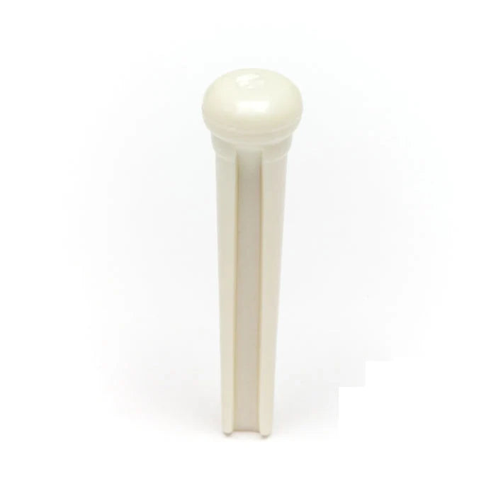 Graph Tech TUSQ Traditional Bridge Pins 2mm White / M.O.P. Dot (6 Pcs)
