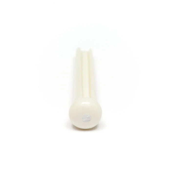 Graph Tech TUSQ Traditional Bridge Pins 2mm White / M.O.P. Dot (6 Pcs)