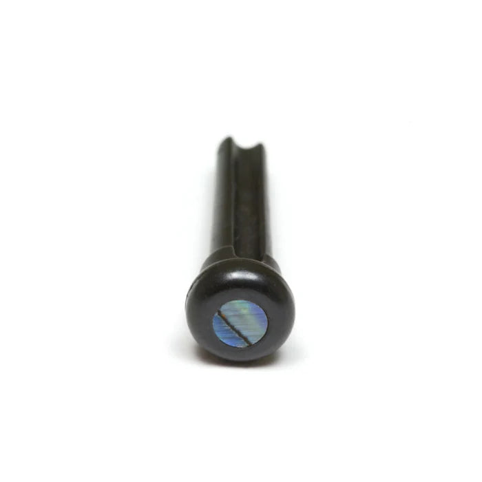 Graph Tech TUSQ Presentation Bridge Pins 4mm Black / Paua Dot (6 Pcs)