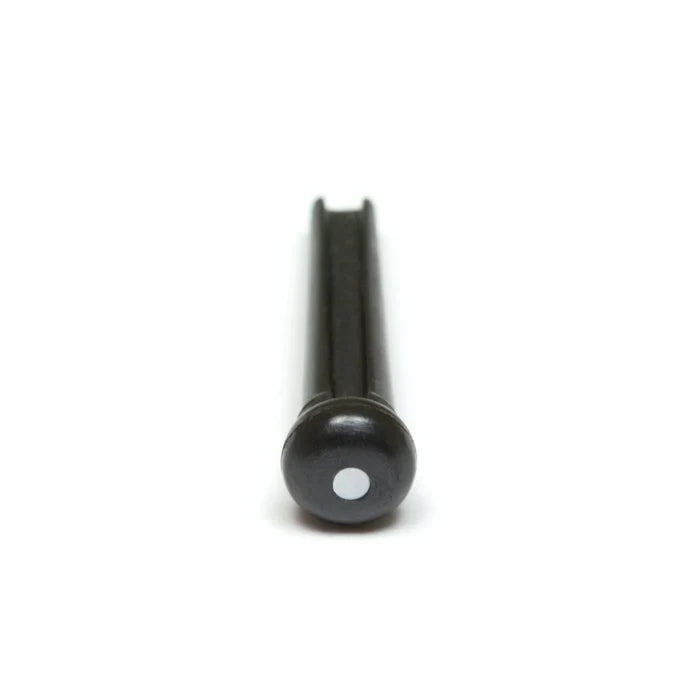 Graph Tech TUSQ Tradtional Bridge Pins 2mm Black / M.O.P. Dot (6 Pcs)