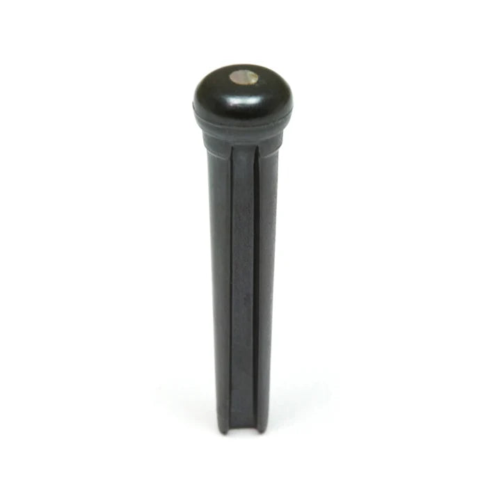 Graph Tech TUSQ Traditonal Bridge Pins 2mm Black / Paua Dot (6 Pcs)