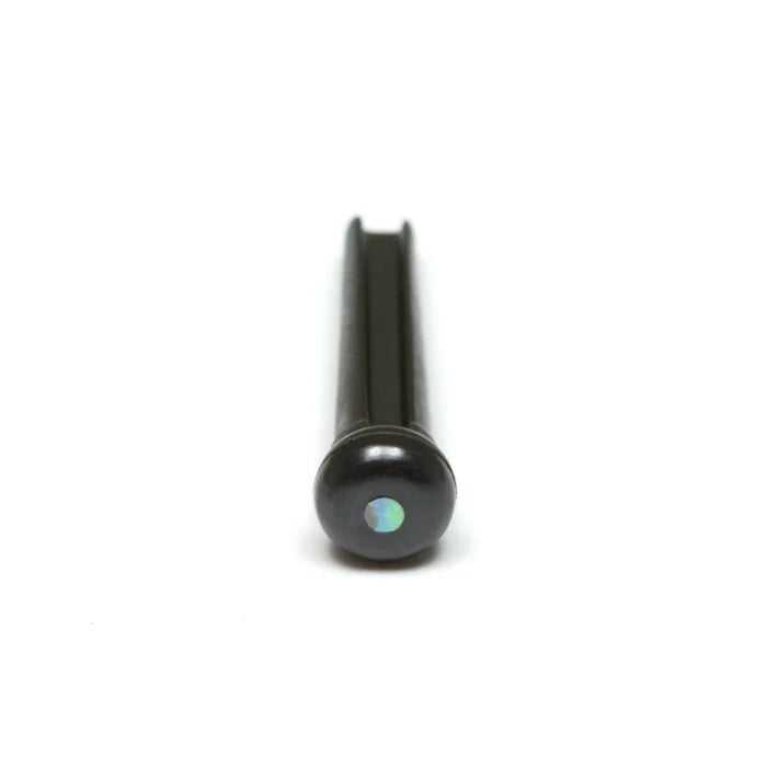 Graph Tech TUSQ Traditonal Bridge Pins 2mm Black / Paua Dot (6 Pcs)