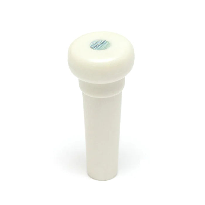 Graph Tech TUSQ End Pin White W / Paua Dot