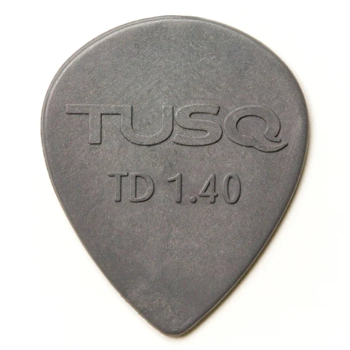 Graph Tech TUSQ Tear Drop Pick 1.4mm Gray (Deep) 6 Pack