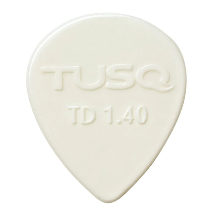 Graph Tech TUSQ Tear Drop Pick 1.4mm White (Bright) 6 Pack