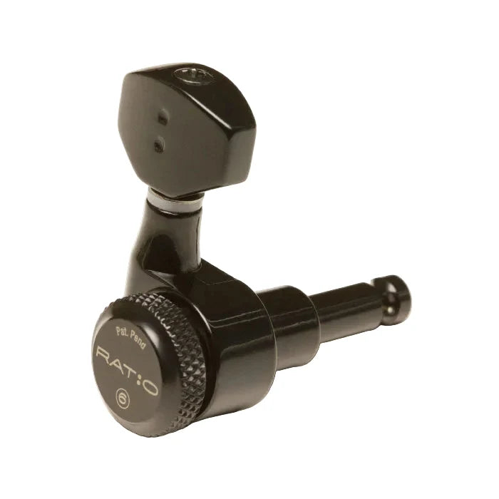 Graph Tech Ratio by Graph Tech Lefty Electric Locking 6 in-Line MiniCont Black