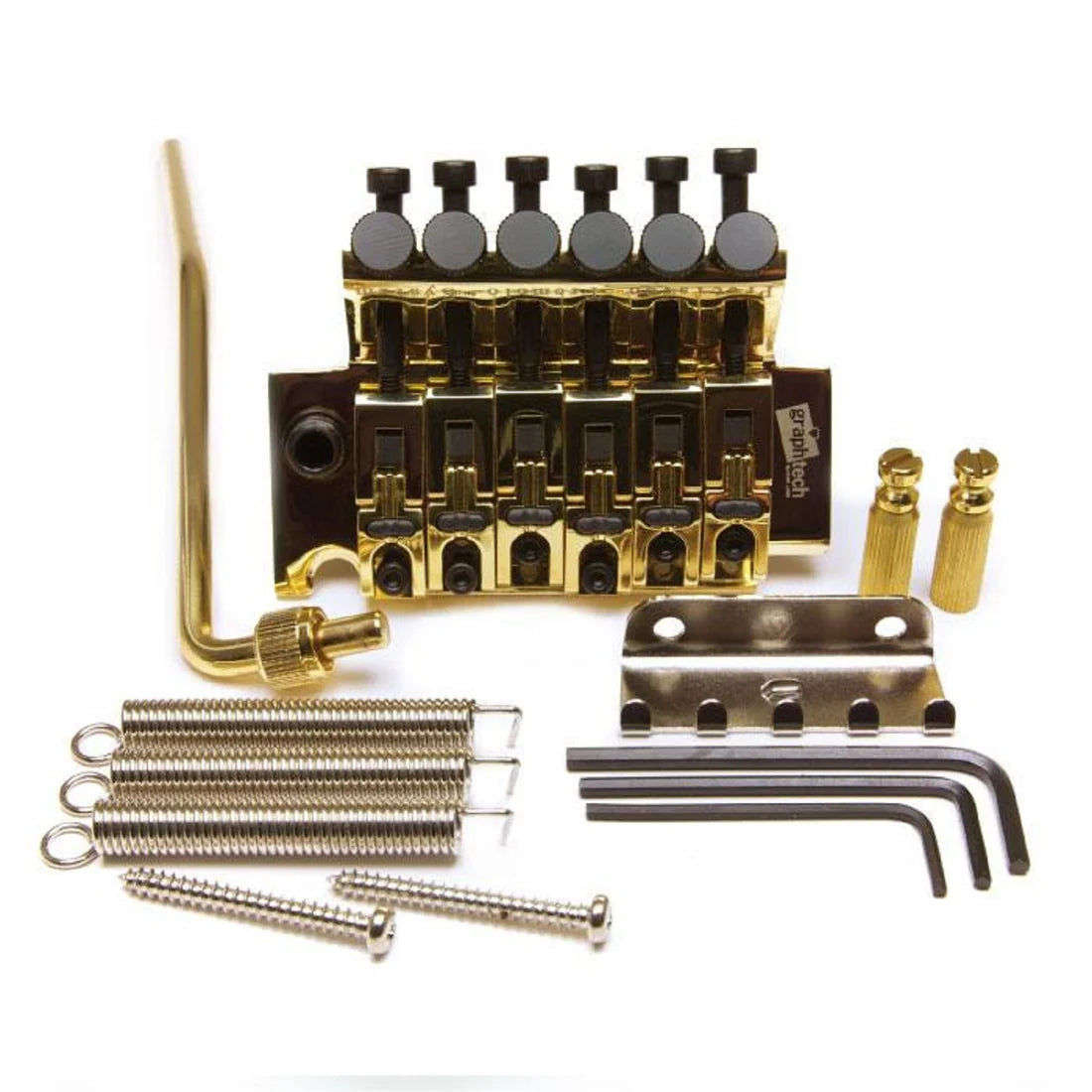 Graph Tech String Saver Floyd Rose Bridge With String Savers Gold
