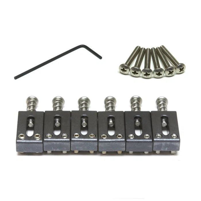 Graph Tech String Saver Saddle Strat & Tele Style 2 1/16" Spaced (6 Pcs)
