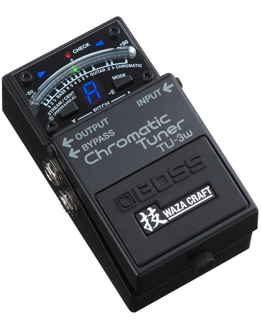 Boss TU-3W Chromatic Tuner Waza Craft Pedal