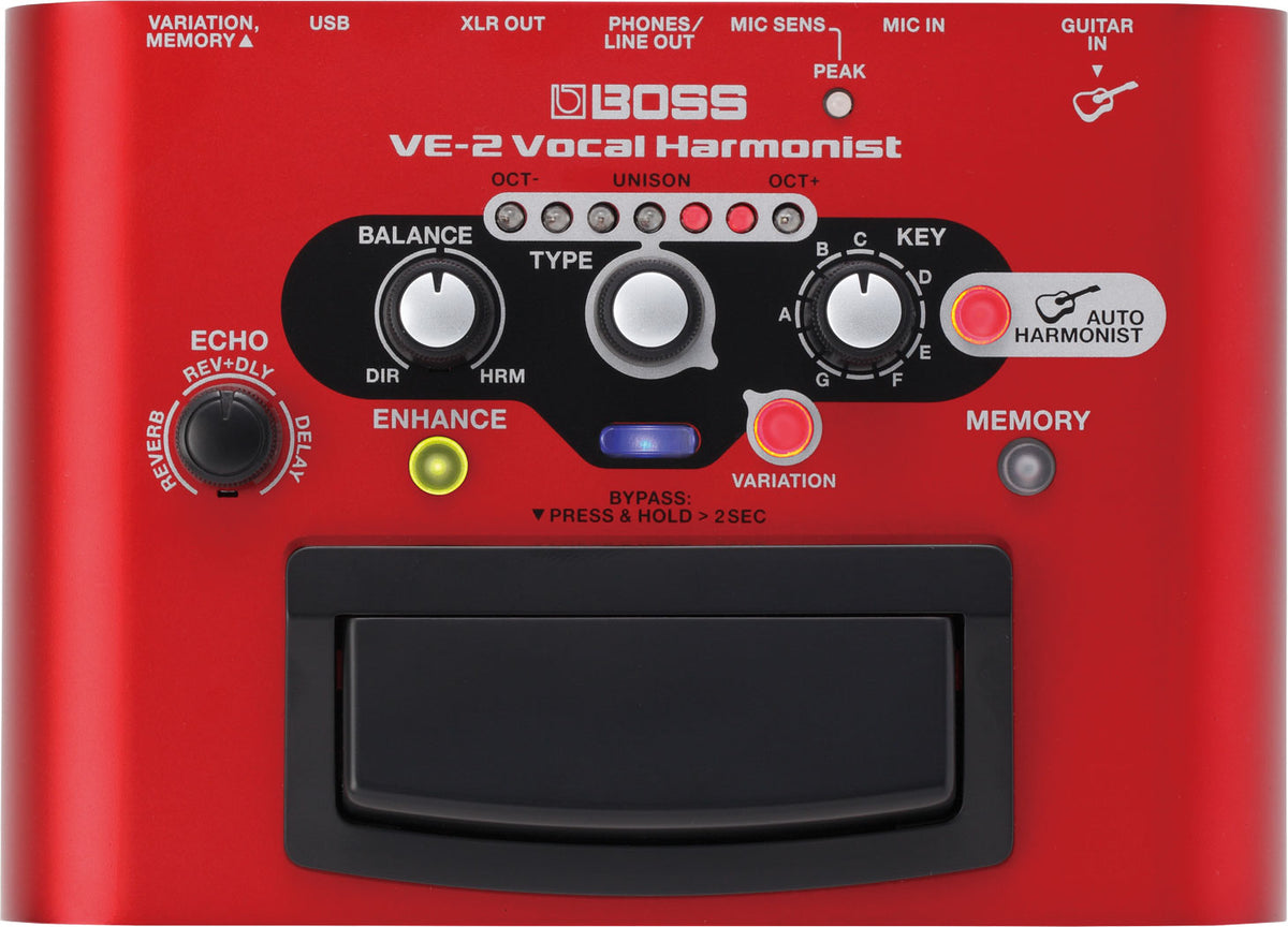 Boss VE-2 Vocal Harmonist Processor