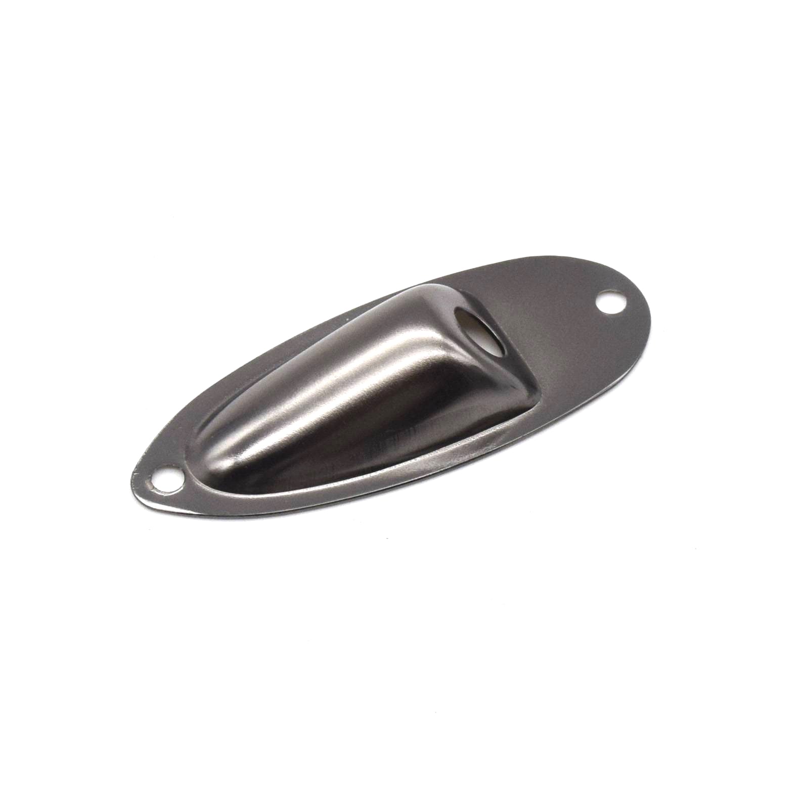 KD By AxLabs Recessed Strat-Style Jack Plate, Black Nickel