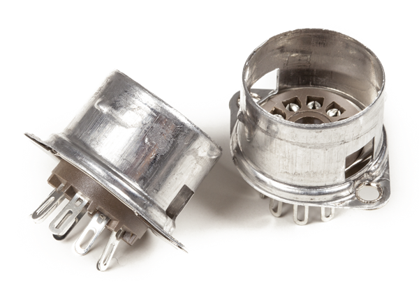 Fender Pure Vintage 9 Pin Preamp Tube Sockets (2)