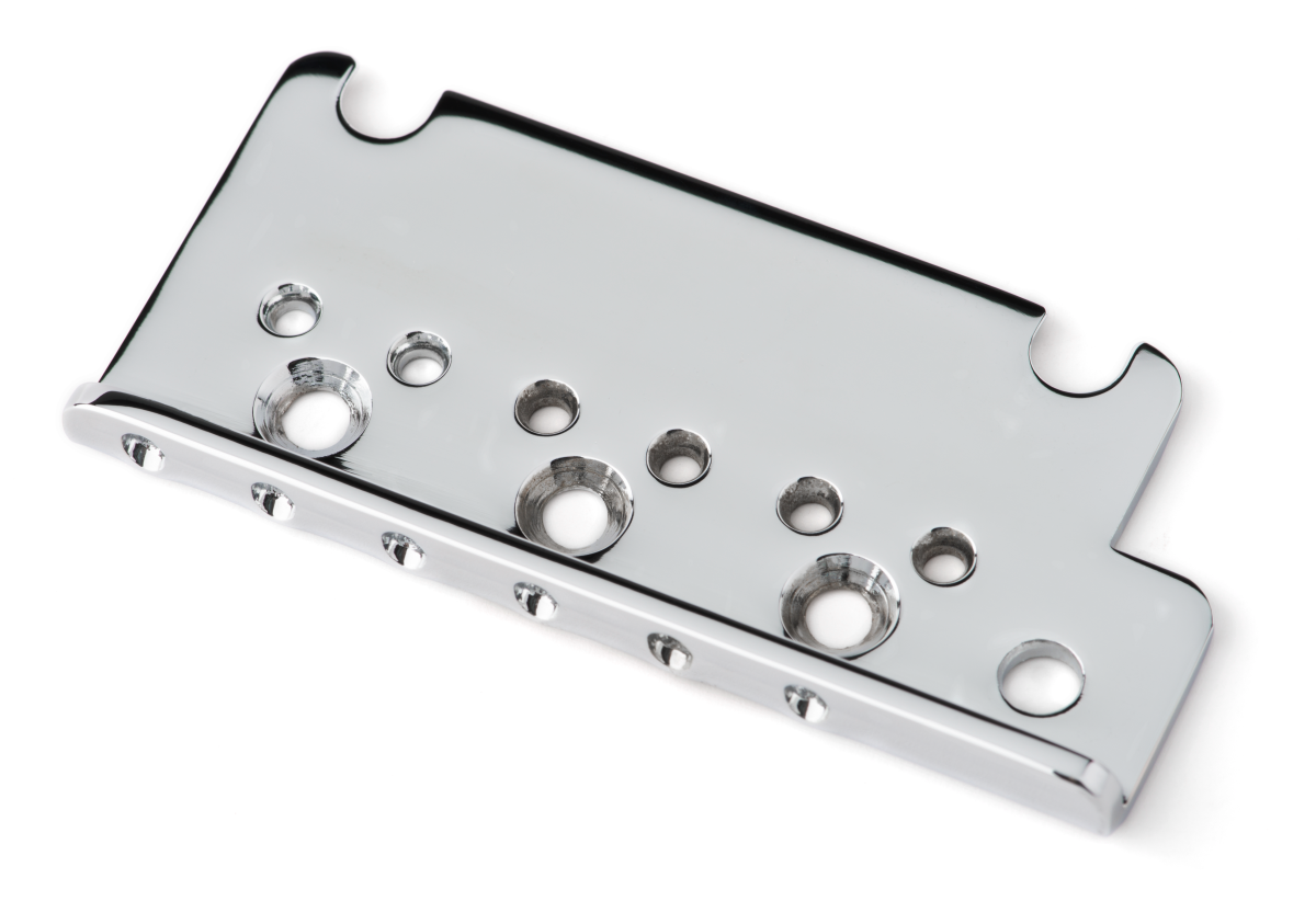 Fender Bridge Plate For '86-'07 American Standard Strat, Chrome
