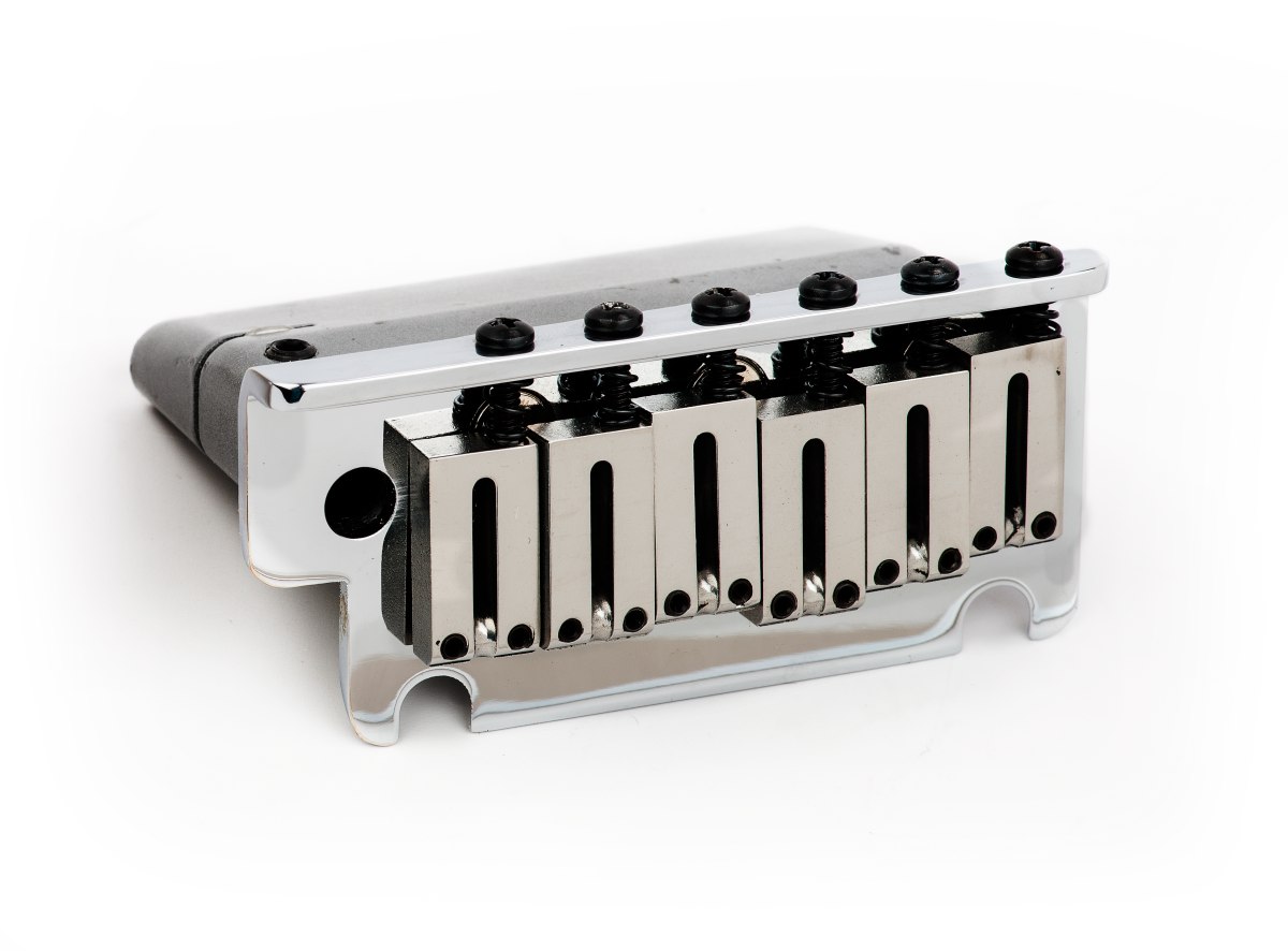 Fender American Deluxe Strat Bridge Assembly, Chrome