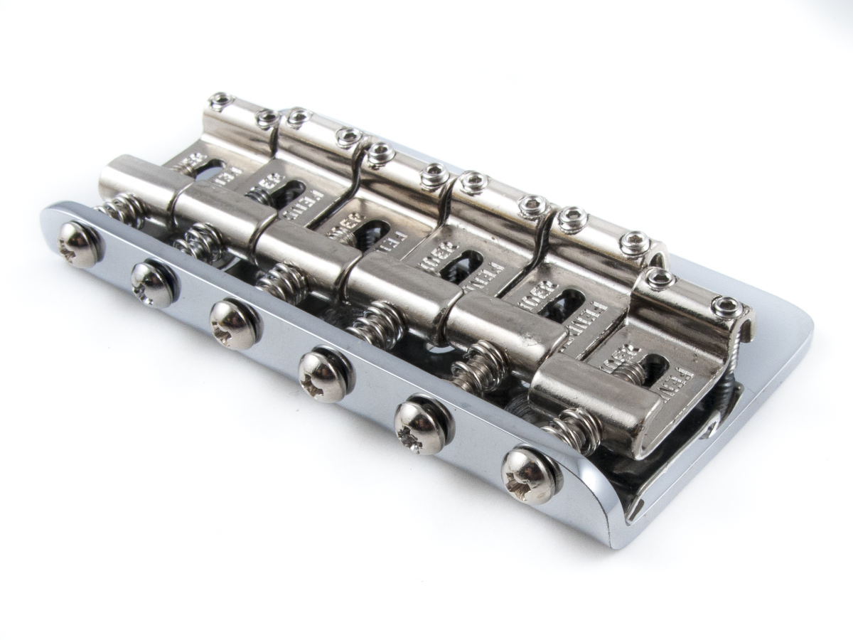 Fender American Vintage Strat Hardtail Bridge Assembly, Nickel