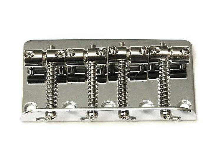Fender Standard Series Bass Bridge Assembly, Chrome