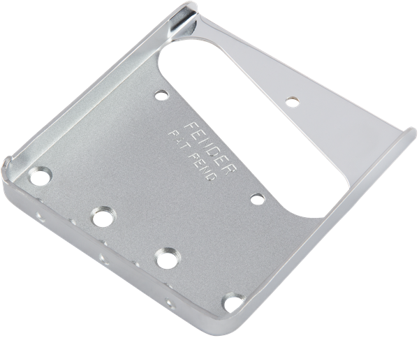 Fender American Vintage 3-Saddle Tele Bridge Plate, Chrome