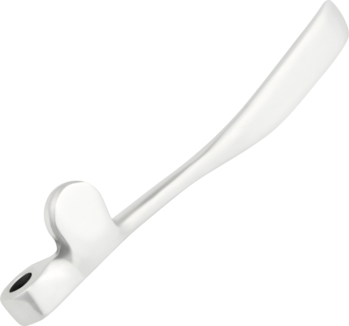 Bigsby Model #2 Stationary Vibrato Arm, Flat, Polished Aluminum