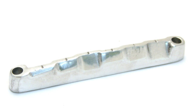 Bigsby Compensated Bridge Saddle, Polished Aluminum