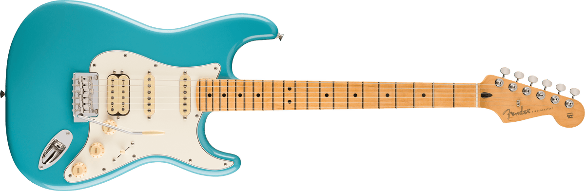 Fender Player II Stratocaster HSS, Maple Fingerboard, Aquatone Blue