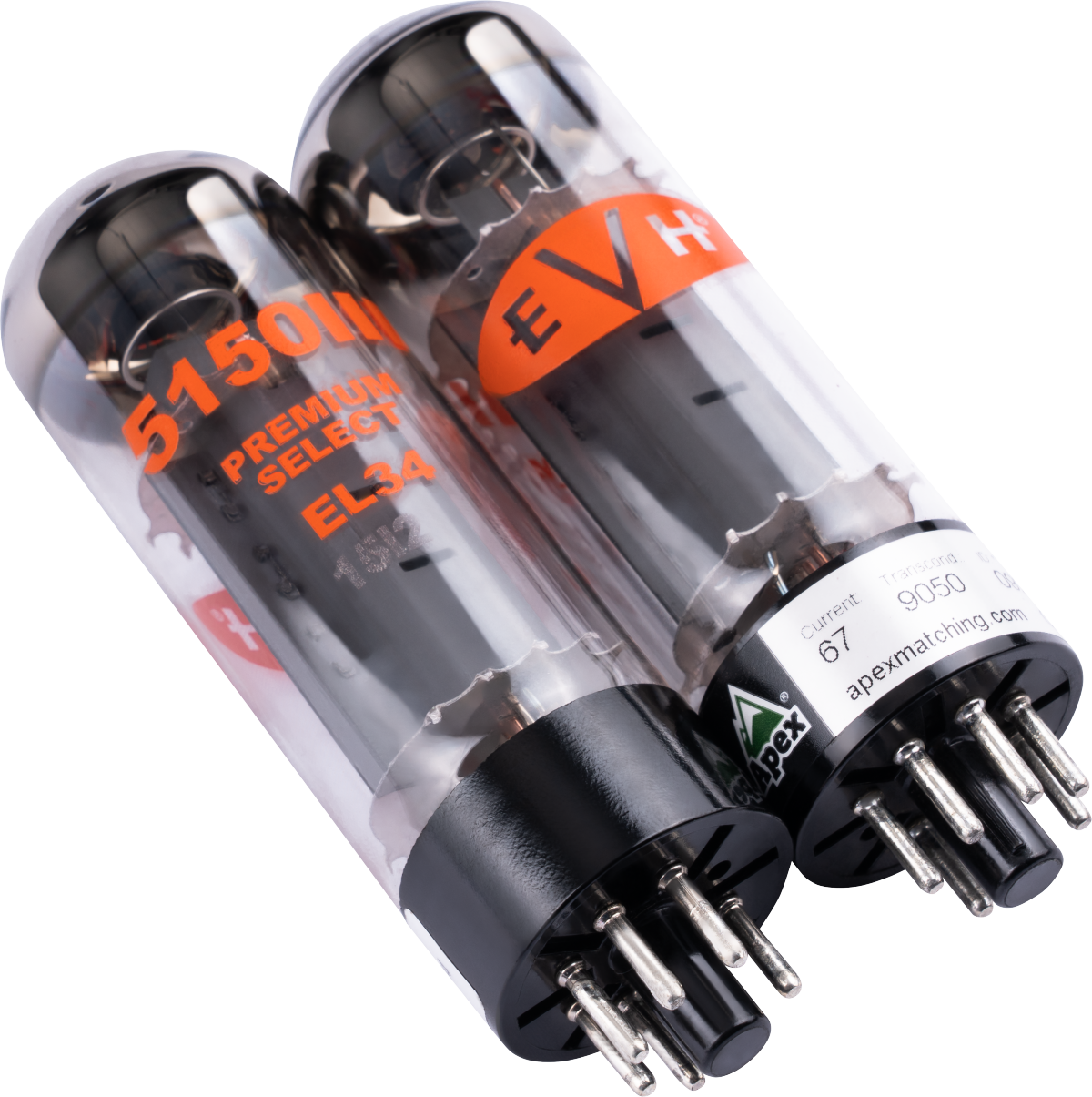 EVH EL34 Amplifier Tube Kit, Matched Pair (2)