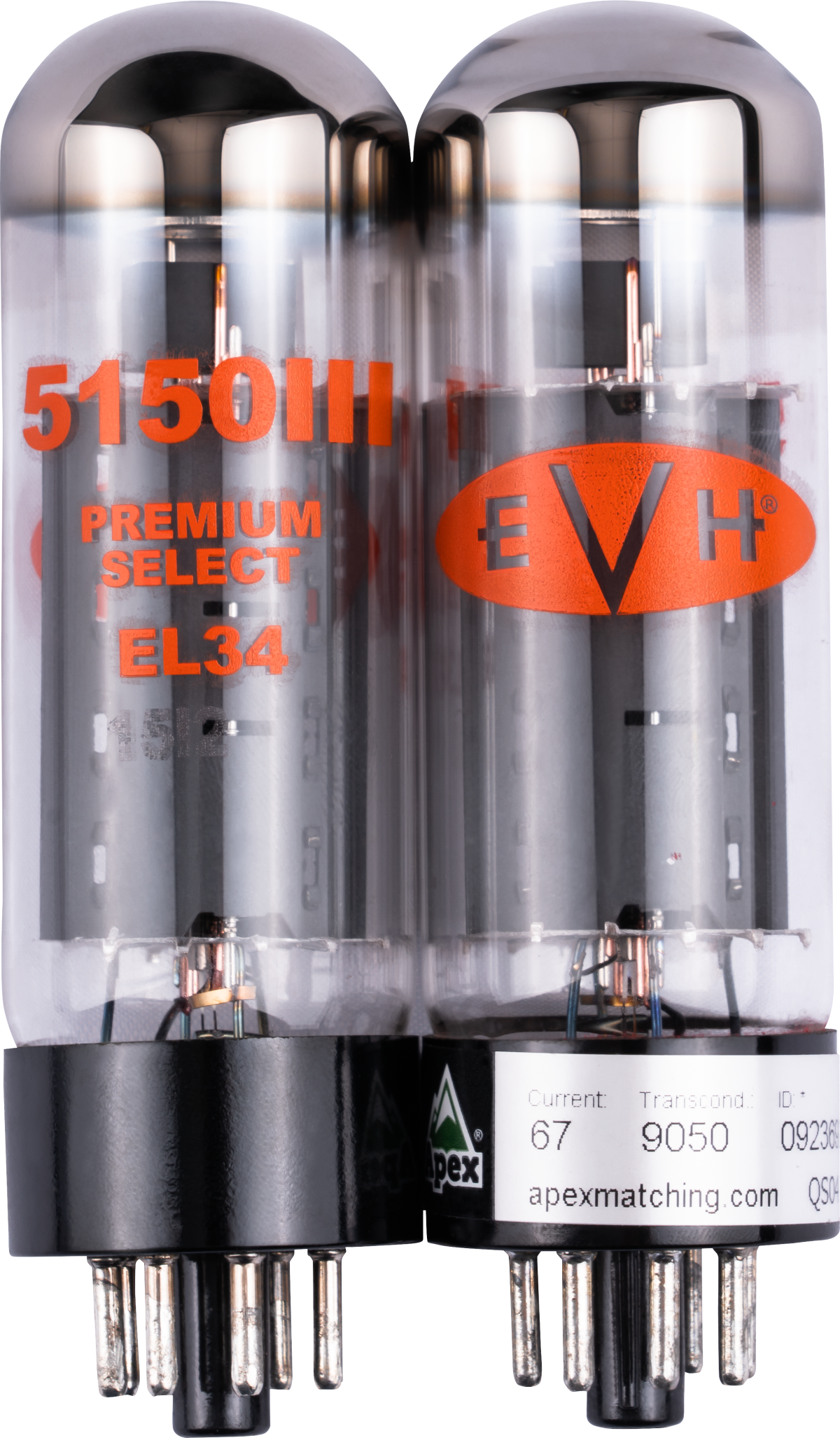 EVH EL34 Amplifier Tube Kit, Matched Pair (2)