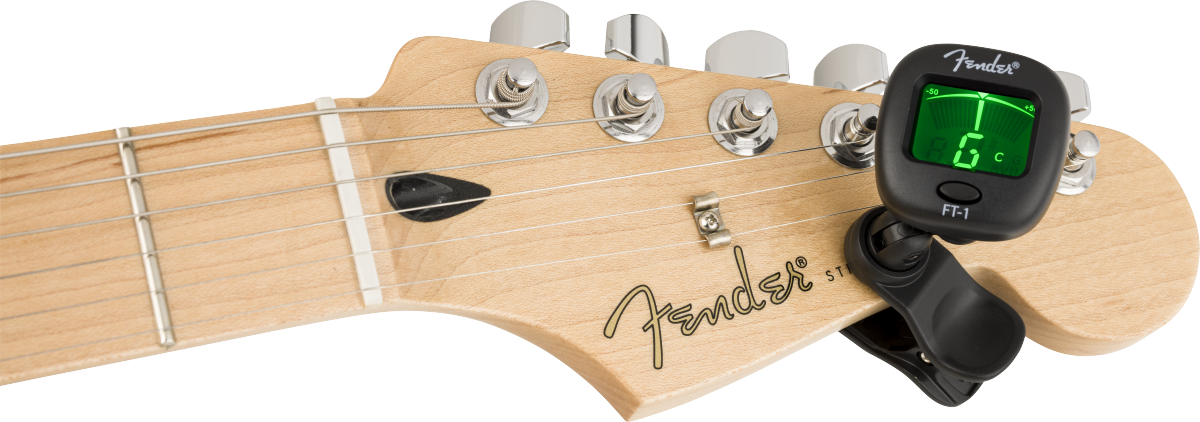Fender FT-1 Pro Clip-On Tuner, Black