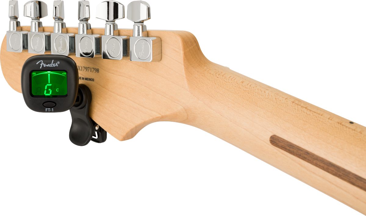 Fender FT-1 Pro Clip-On Tuner, Black