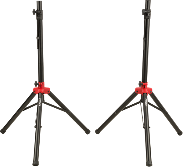 Fender Compact Speaker Stands W/ Bag, Black