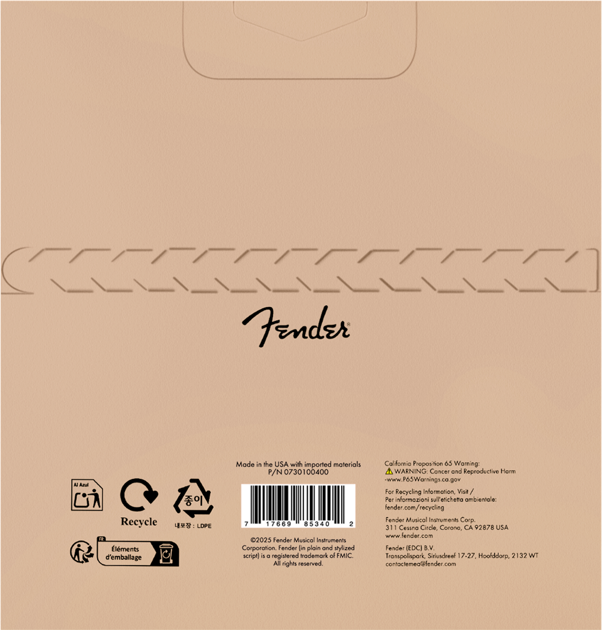 Fender Nylon Classical Strings, Clear/Silver, 28-43