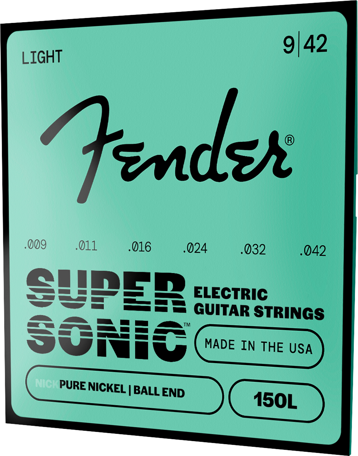 Fender Original 150's Ball End Guitar Strings, Pure Nickel