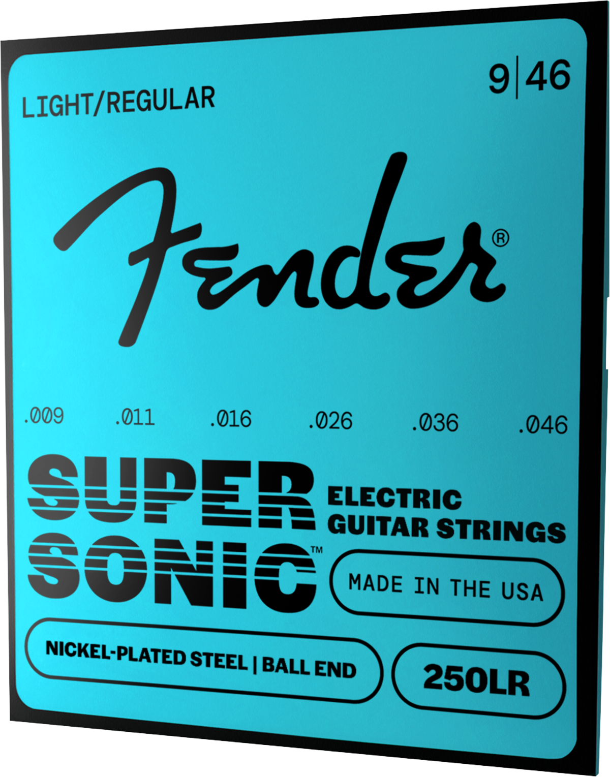 Fender Super 250's 250LR Ball End Strings, NPS, 9-46