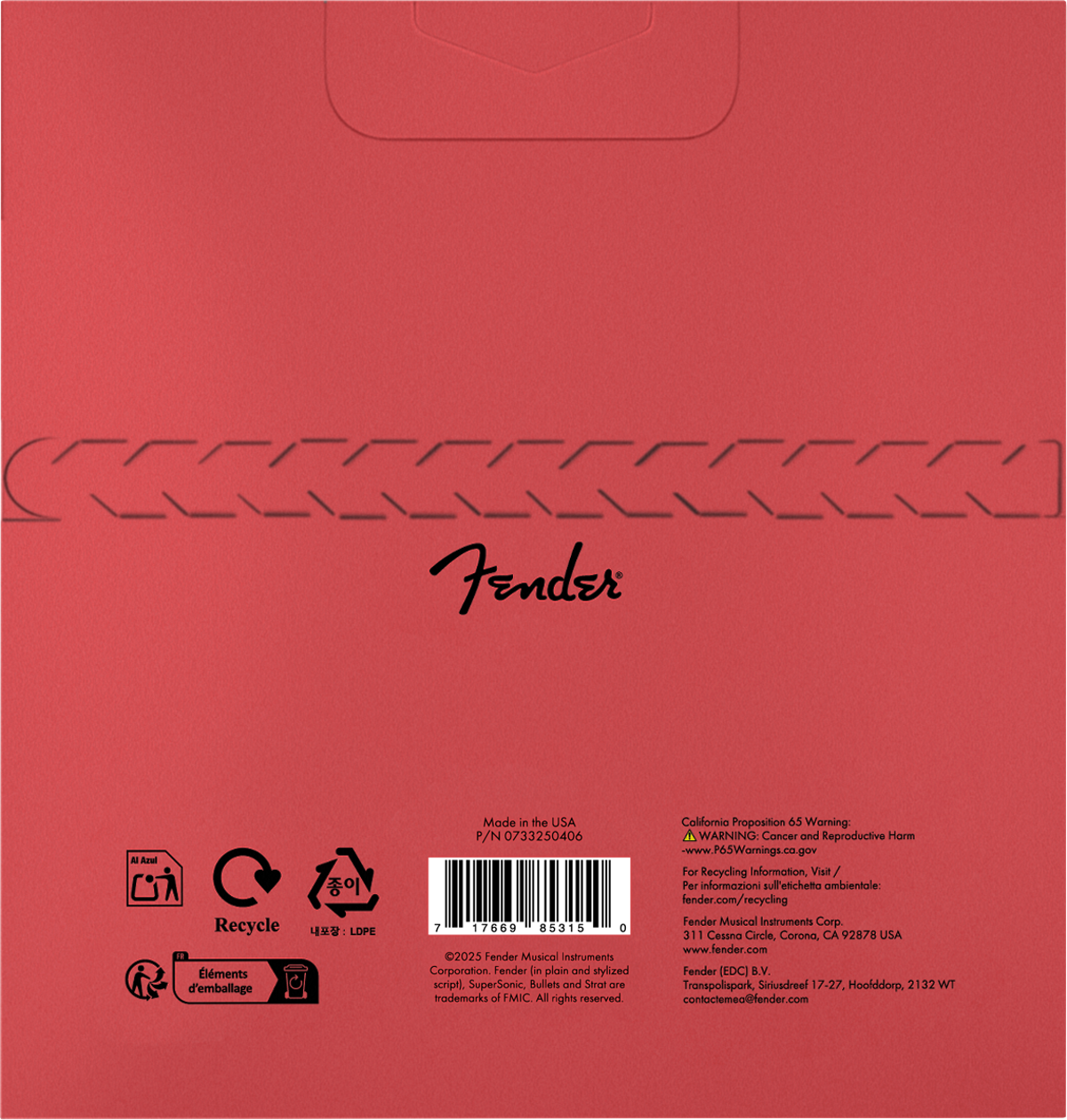 Fender Super Bullets Bullet End Strings, Nickel-Plated-Steel